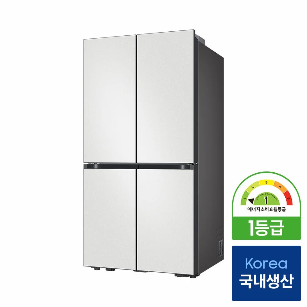 삼성 비스포크 AI 하이브리드 냉장고 901L 1등급 코타 화이트(RM70F91R1A) 상세 이미지 3