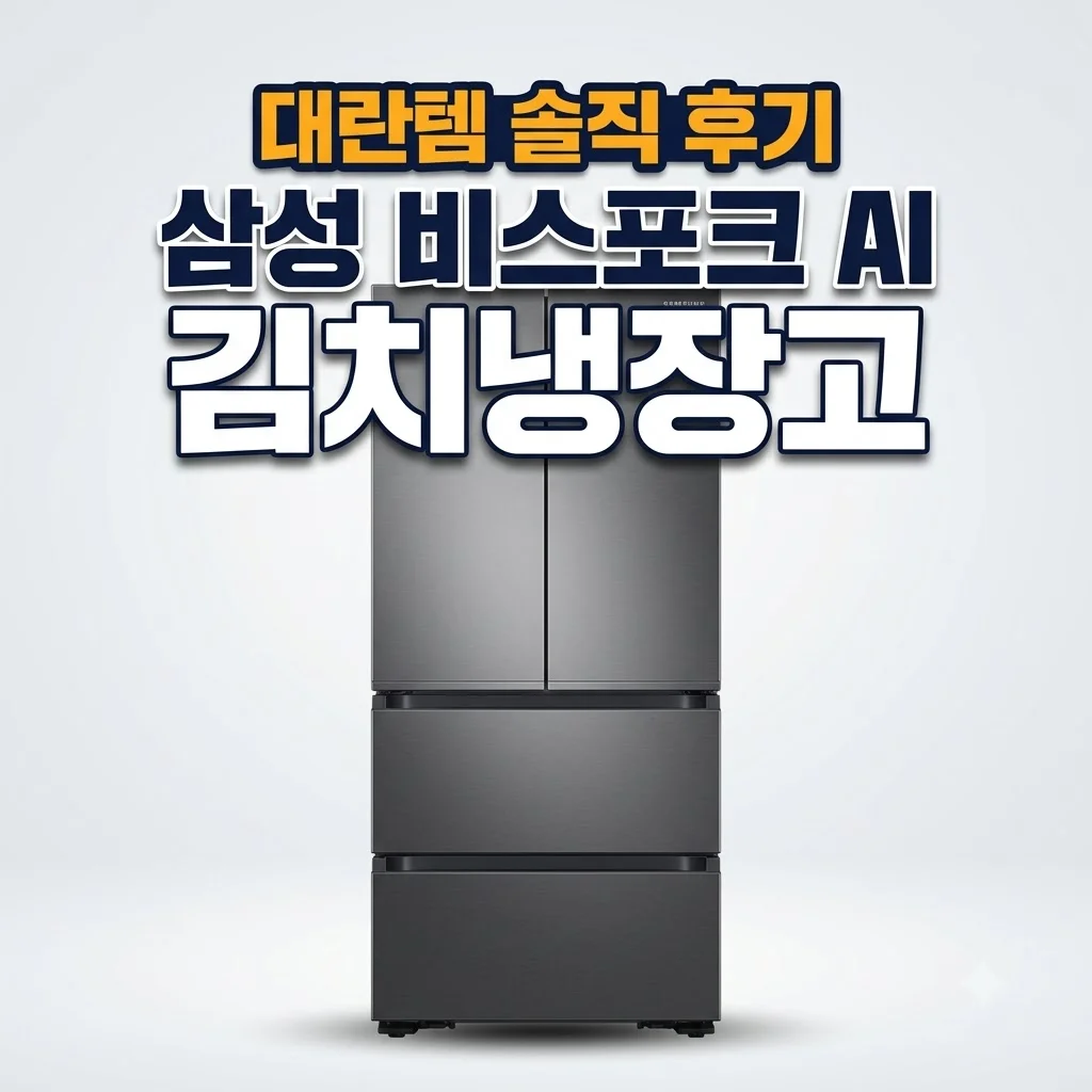 삼성 비스포크 AI 김치냉장고 RK70F49M2DD 대란템 솔직 후기