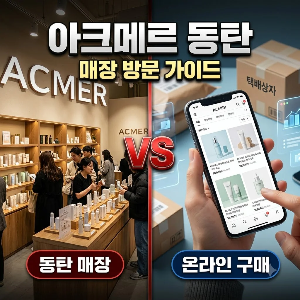 아크메르 동탄 위치와 매장 방문 시 꼭 알아야 할 꿀팁 총정리