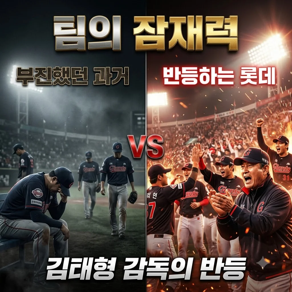 롯데 김태형 감독 팀의 가능성 확보와 반등 전략 분석