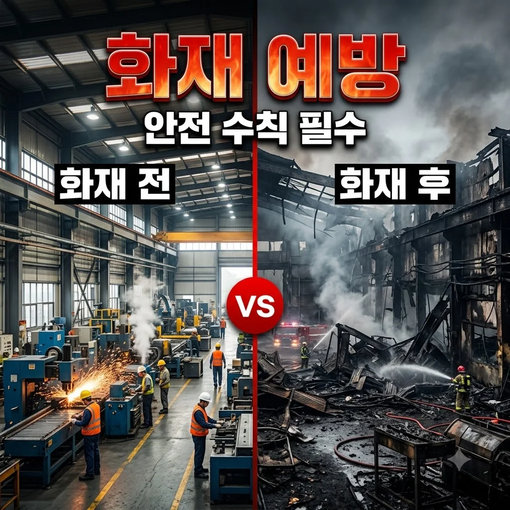 부천 공장 화재 원인과 대피 요령, 피해 최소화 안전 수칙