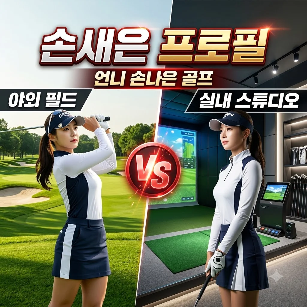 손새은 프로골퍼 프로필 언니 손나은 배경 학력 완벽 정리