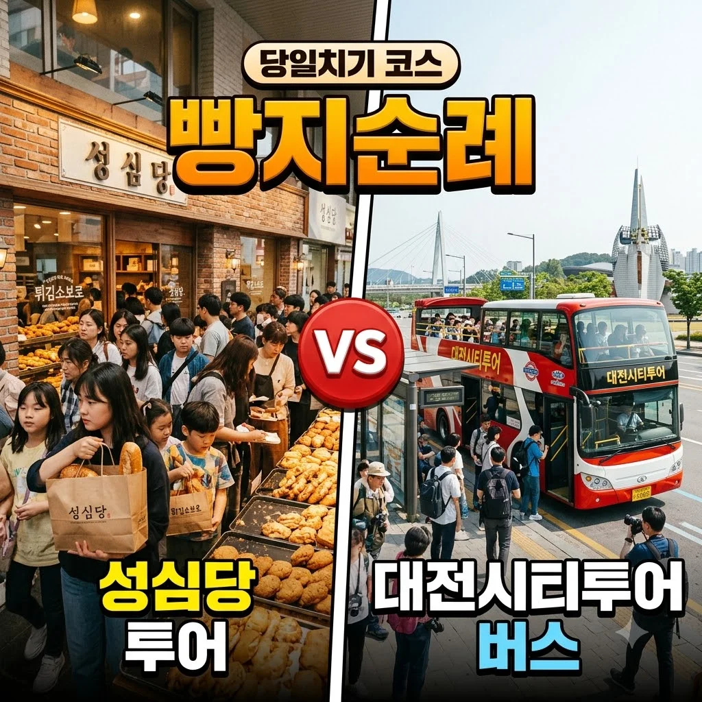 대전 빵지순례 버스 투어 일정 비용 예약 방법 완벽 가이드
