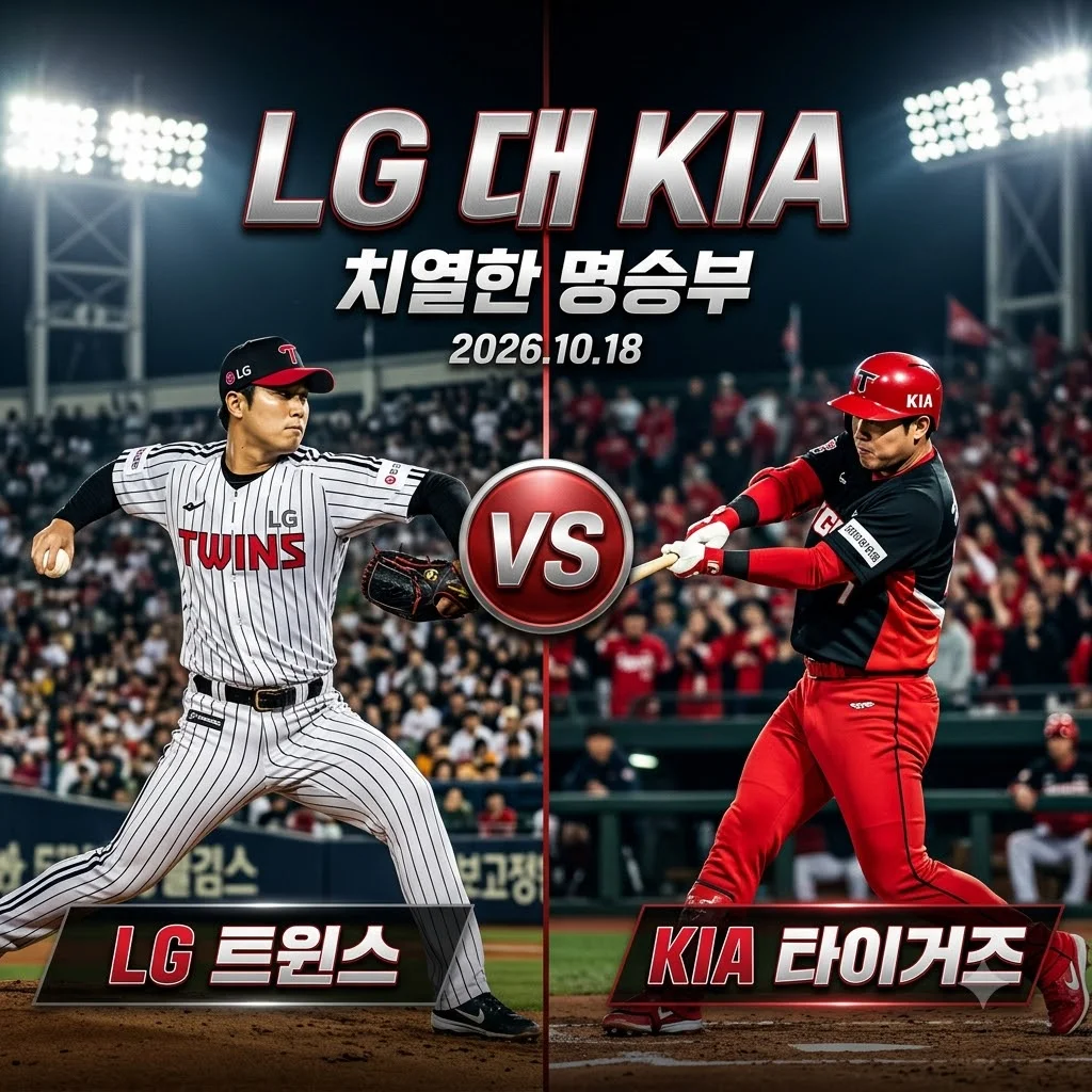 2026년 10월 18일 LG KIA 한국시리즈 경기 분석과 승부처