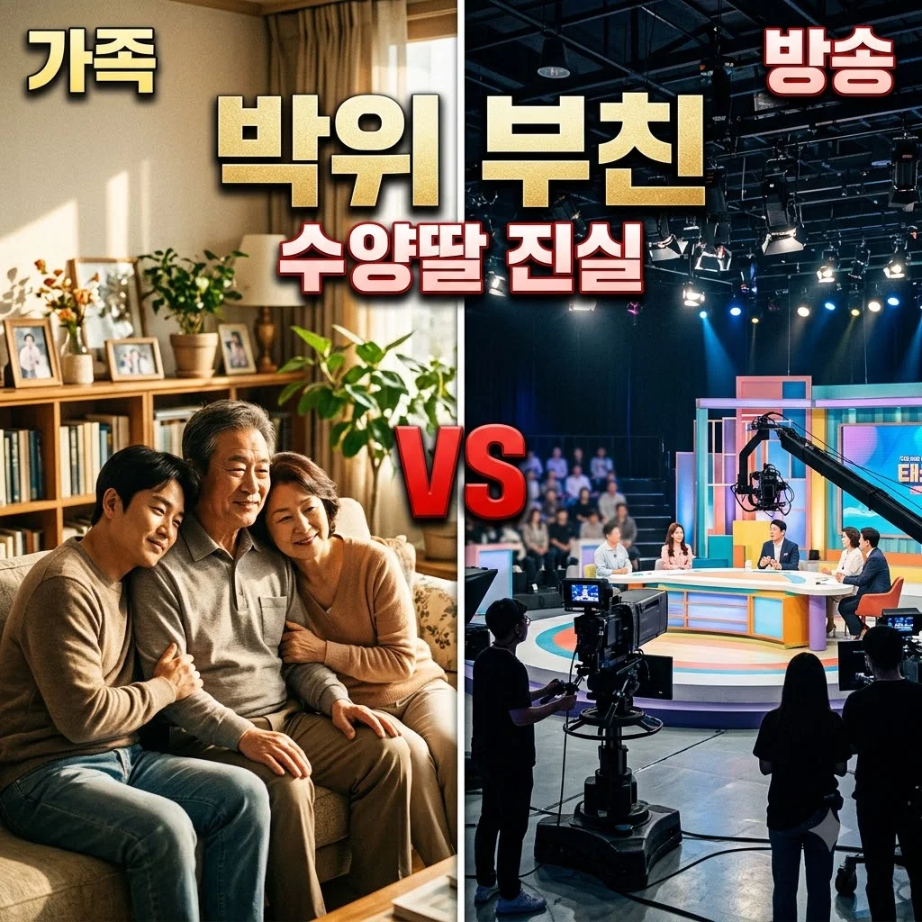 박위 부친 수양딸 논란 진실과 가족 이야기 총정리