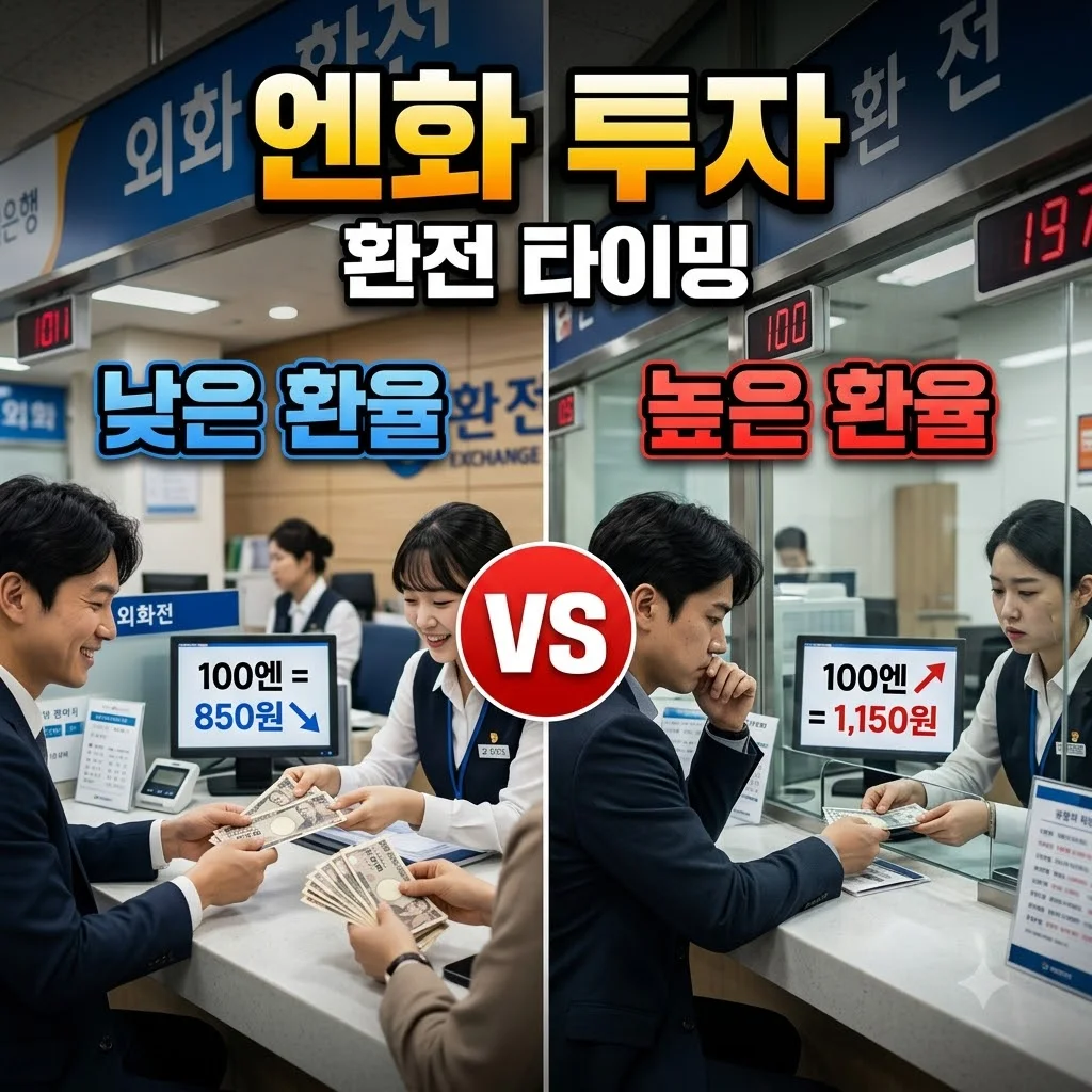 엔화 환율 전망 투자 방법 환전 타이밍 완벽 가이드