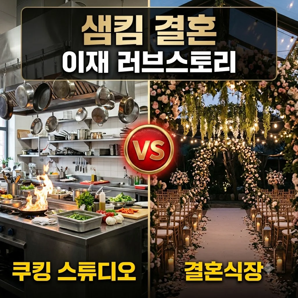 샘킴 이재 결혼 소식과 과거 방송에서 공개된 러브스토리 총정리