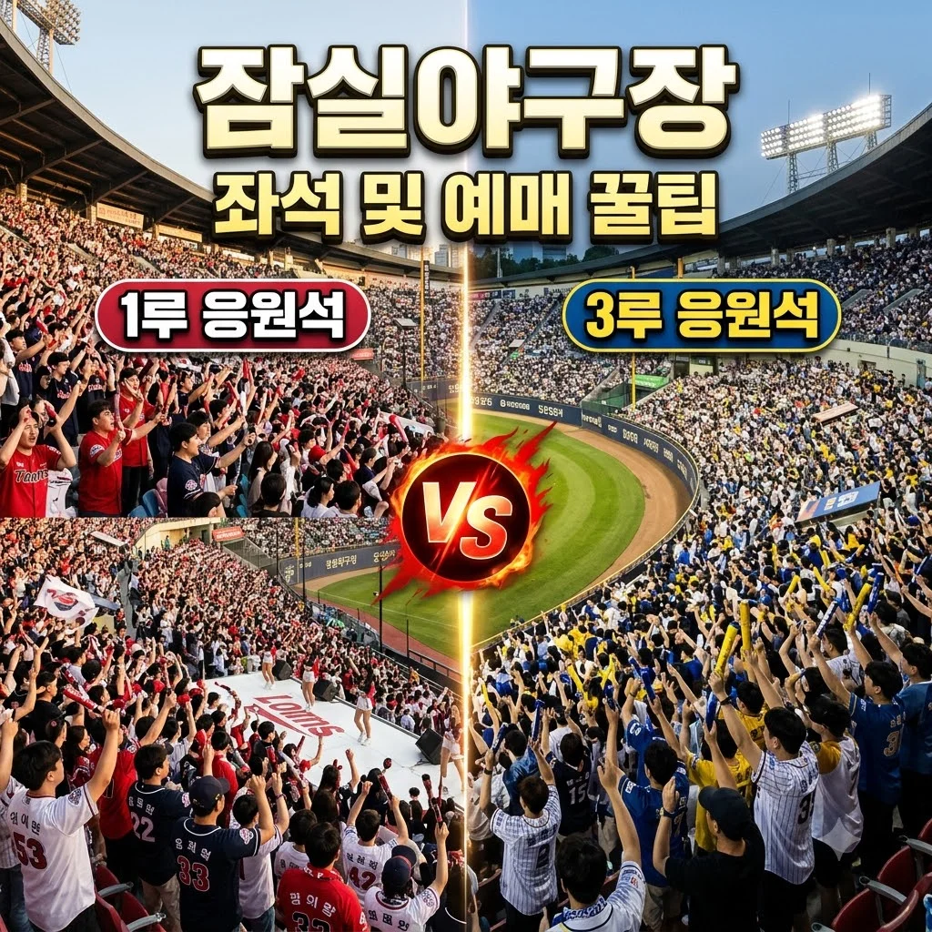 잠실야구장 예매 방법과 좌석 추천, 주차 꿀팁까지 총정리