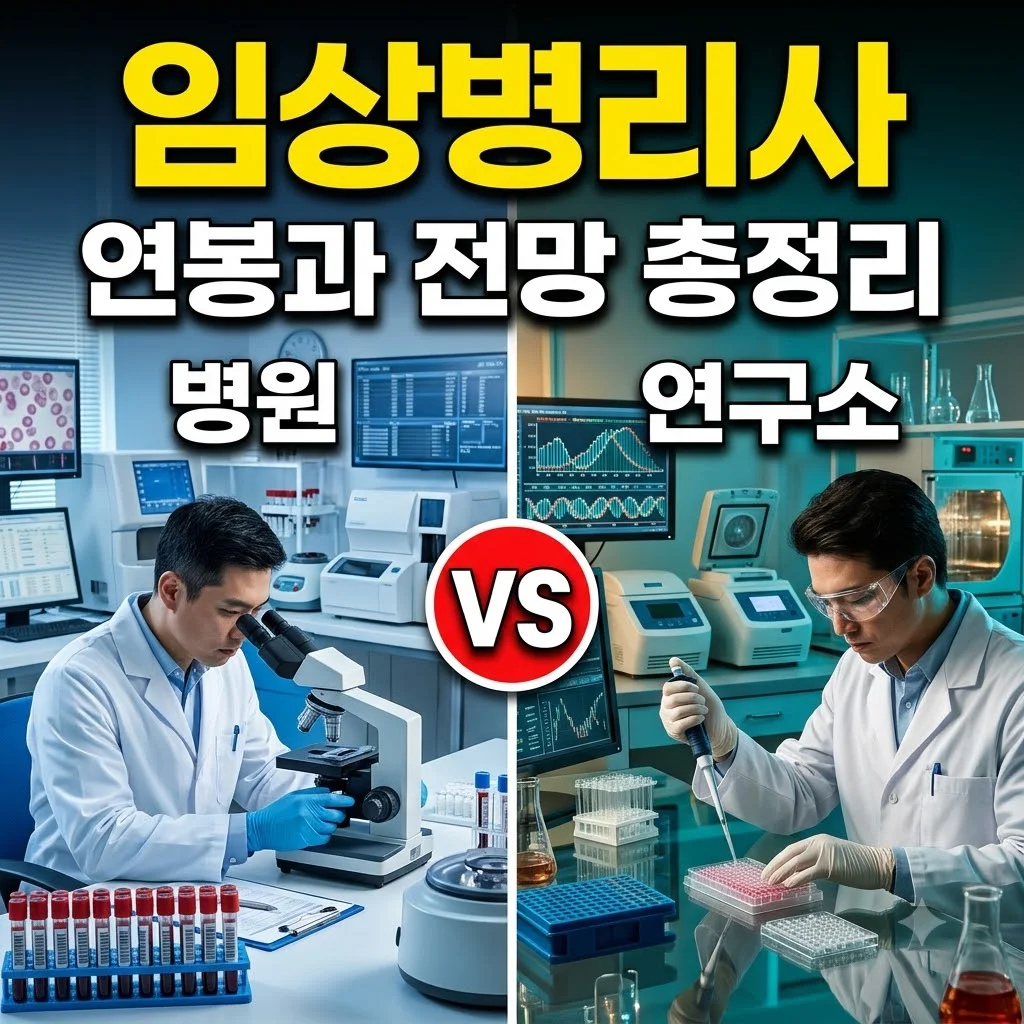 임상병리사 연봉과 전망, 병원 취업부터 업무까지 총정리