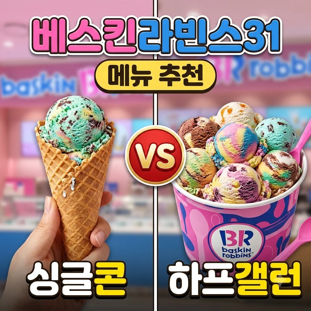 베스킨라빈스31 메뉴 추천 및 이달의 맛 완벽 정리