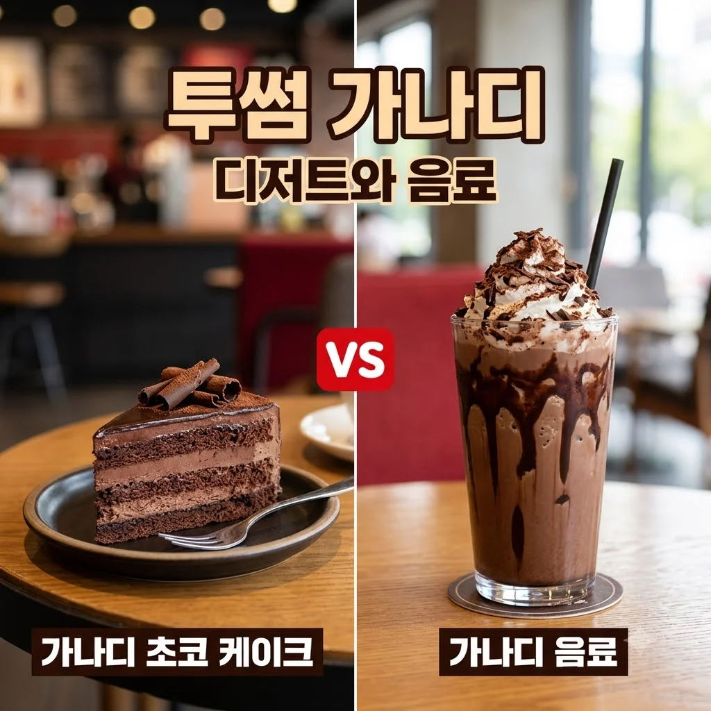 투썸 가나디 음료와 디저트 종류별 특징 및 칼로리 총정리