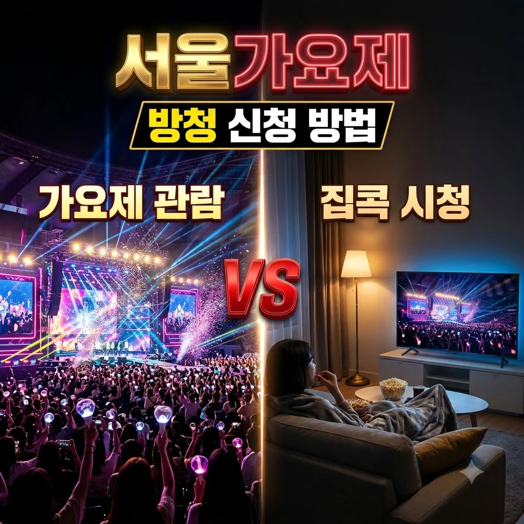 놀면뭐하니 서울가요제 라인업과 방청 신청 방법 총정리