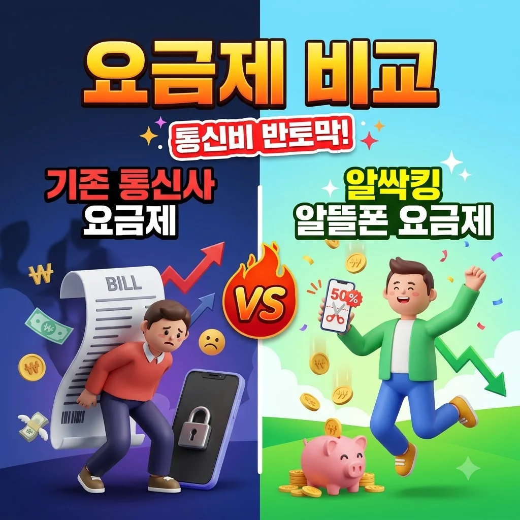 알싹킹 스마트폰 요금제 비교, 알뜰폰 가입 전 꼭 알아야 할 필수 정보