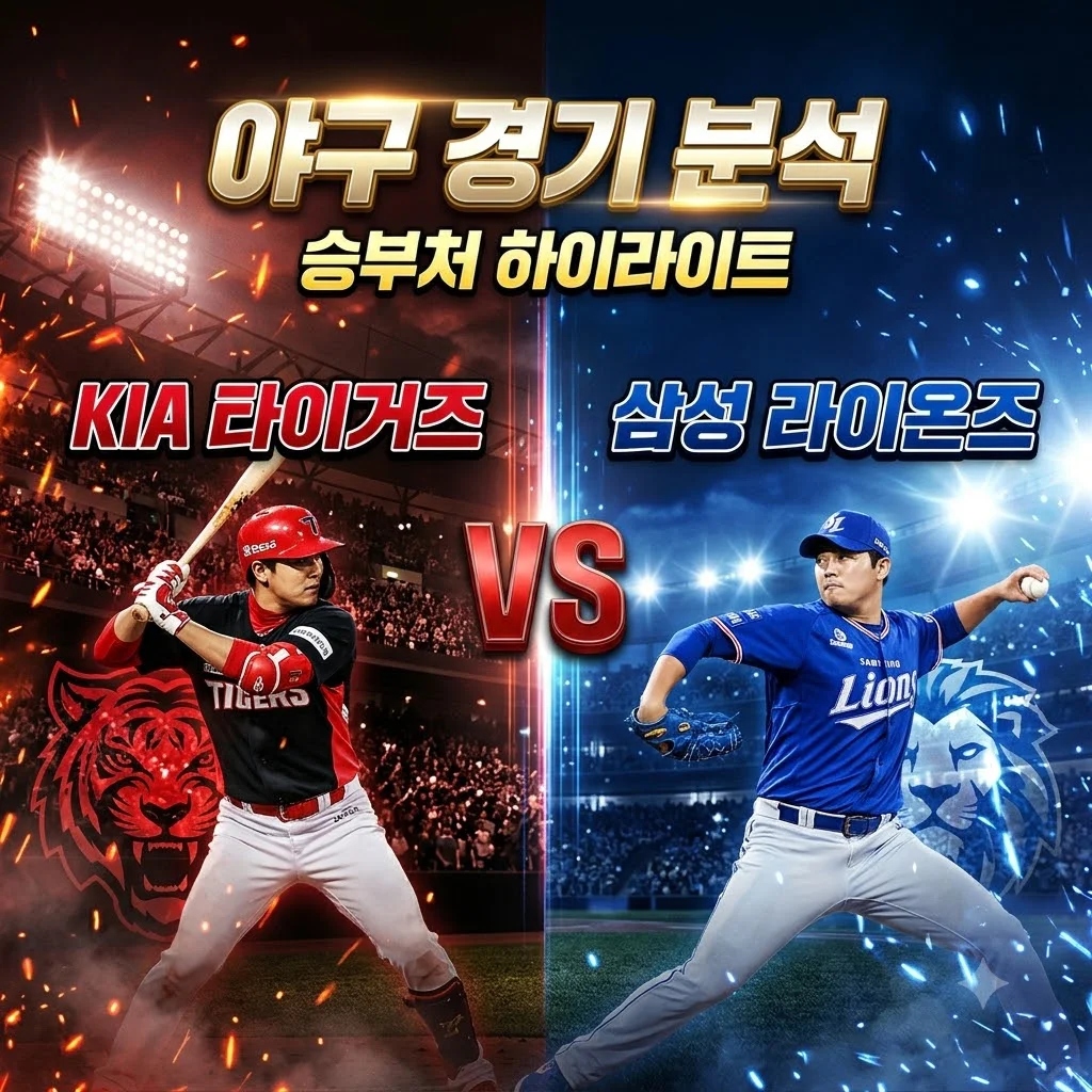 2026년 10월 26일 KIA 삼성 경기 분석 및 주요 하이라이트