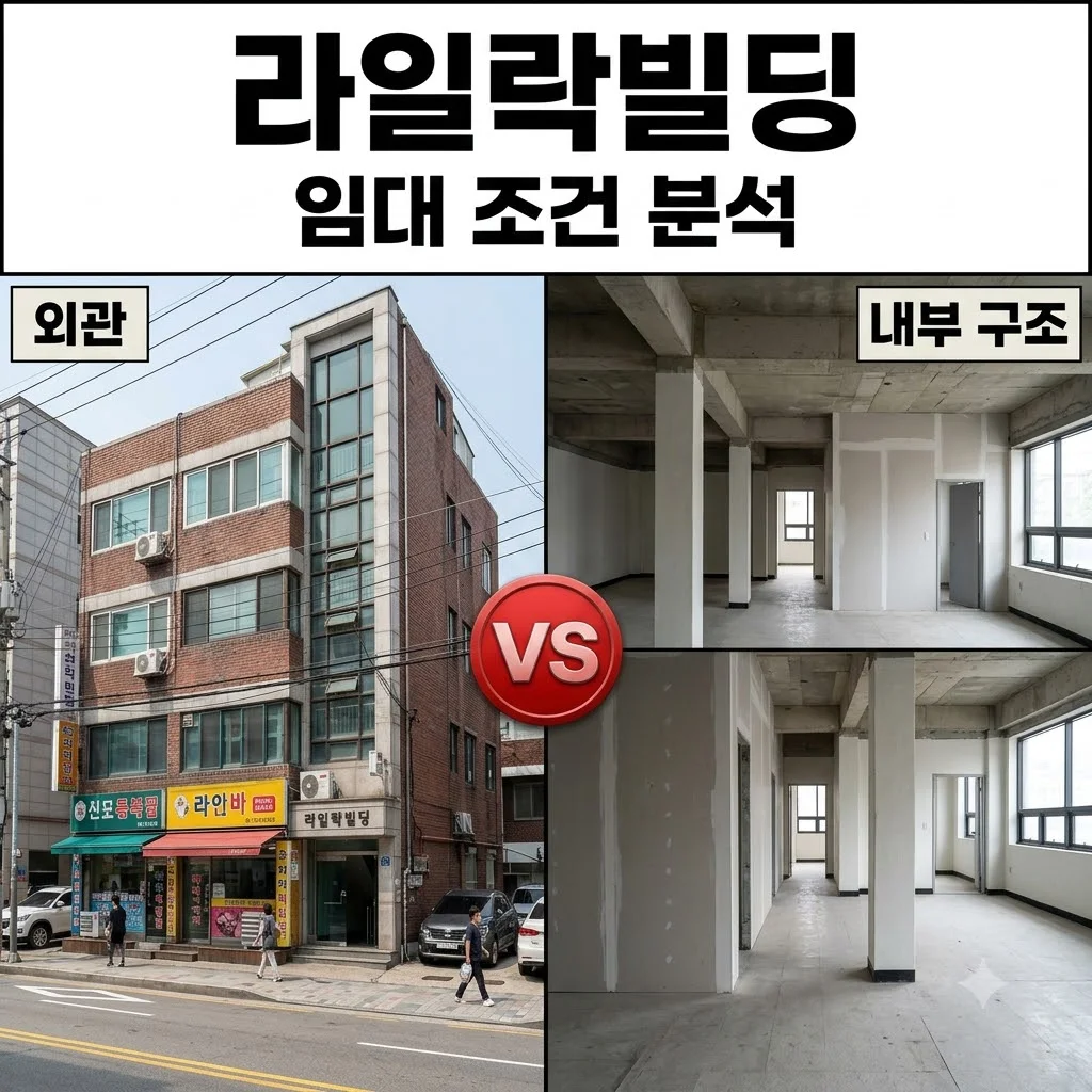 자양동 라일락빌딩 위치와 임대 조건 완벽 분석