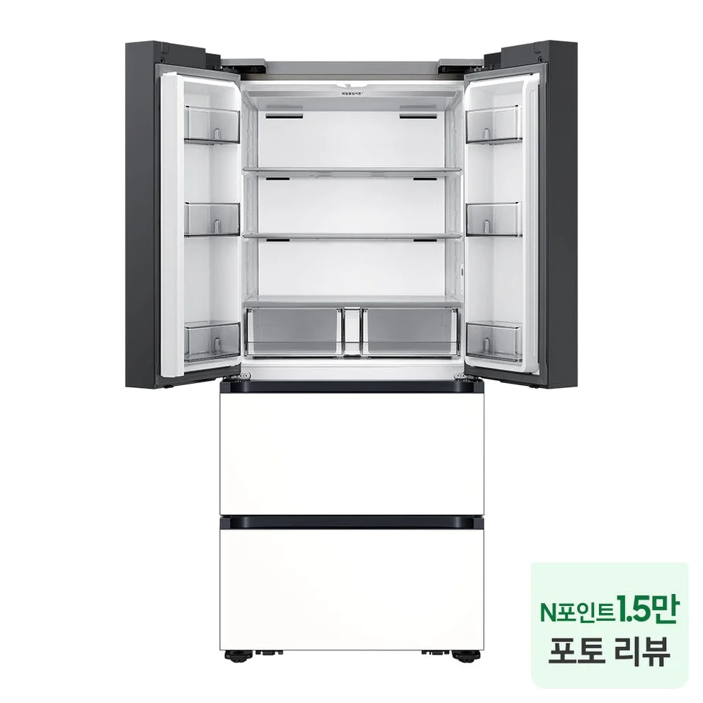 삼성 비스포크 AI 김치냉장고 4도어 490L RK70F49M2Z 에센셜화이트 상세 이미지 4
